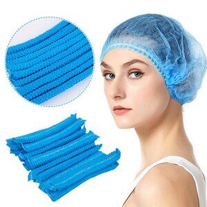 Disposable Bouffant Caps 100pcs